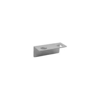 Flessen wandhouder zilver - 2 flessen