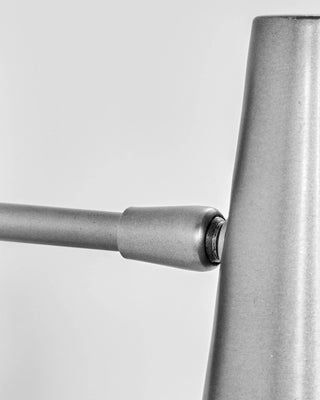 Precise wall lamp silver