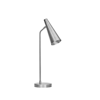 Precise silver table lamp