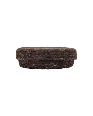 Onderzetters Coaster chocolate Ø10 cm set van 6