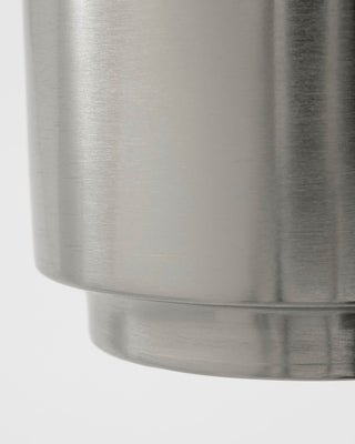 Plantenpotten Bailey zilver set van 2