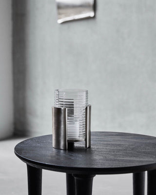 Kerzenhalter Indie silber Ø14×20 cm