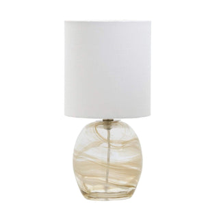 Lámpara de mesa Hite marfil Ø22×44 cm
