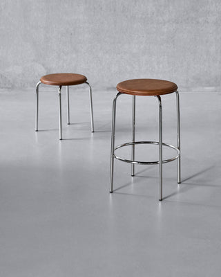 Barstol Comma cognac Ø37×66 cm