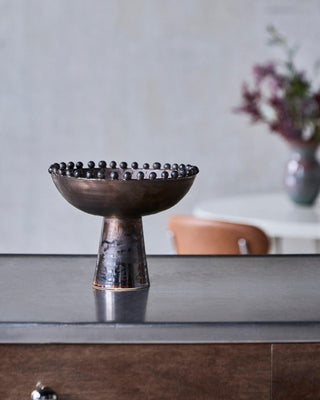 Decoratieve standaard Mio zwart Ø24×20 cm