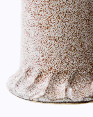 Serveringsfad Kori beige caramel Ø22,5×18,5 cm