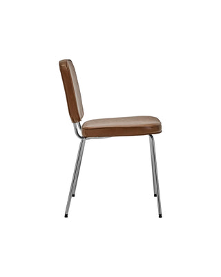Silla de comedor Carma cognac