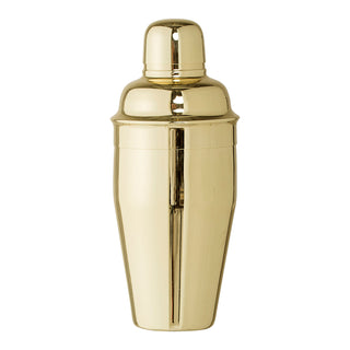 Gold stainless steel cocktail shaker