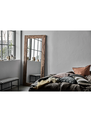 Pure Nature espejo con marco de madera 95x210cm