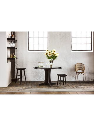 Fari Wandregal schwarz mit verstellbaren Regalböden