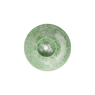 Ledkaars Marble groen – 10x7,5cm