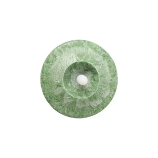 Ledkaars Marble groen – 7,5x10cm