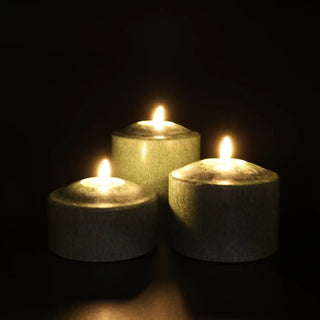 Ledkaars Marble groen – 10x7,5cm