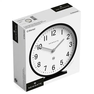 Q Tischuhr schwarz 20cm