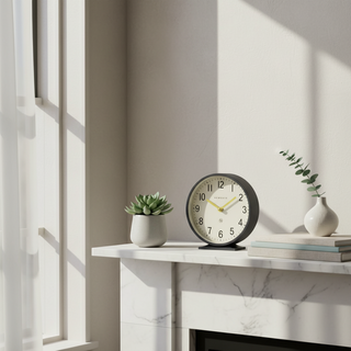 Q Tischuhr petrolblau 20cm