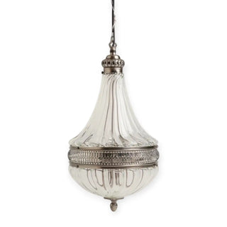 Hanglamp Luso antiek zilver 55cm