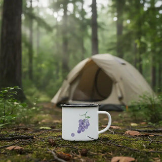 Emaillebecher Traube – 300 ml