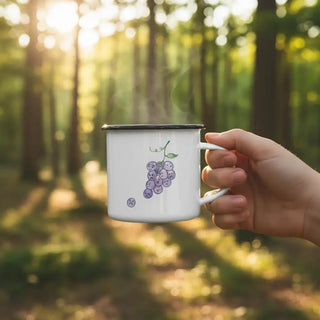 Emaillebecher Traube – 300 ml