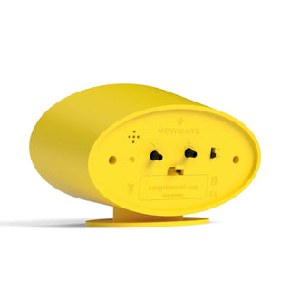 Ronnie tafelklok / wekker geel - Het Adres