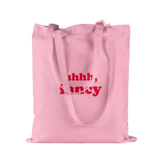 Katoenen tas Fancy roze - Het Adres