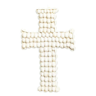 Ornament The Kai Cross white medium - Het Adres