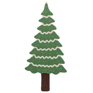 Adventskalender katoen groen Douglas 90cm van Bloomingville, duidelijk als hoofdfoto afgebeeld