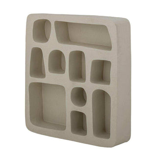Anthonio wandkast naturel 68cm van Bloomingville, aan de achterzijde met constructie zichtbaar
