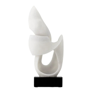 Beeld polyresin wit Alistair van Bloomingville, duidelijk als hoofdfoto afgebeeld