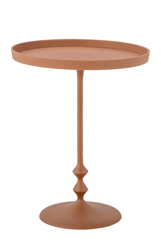 Bijzettafel aluminium oranje Anjou 37cm van Bloomingville, duidelijk als hoofdfoto afgebeeld
