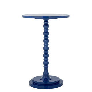 Bijzettafel Ellar blauw hoogglans Ø40cm van Bloomingville, duidelijk als hoofdfoto afgebeeld