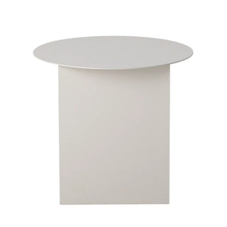 Bijzettafel metaal nature Cher 43cm van Bloomingville, met vorm en productdetails duidelijk zichtbaar