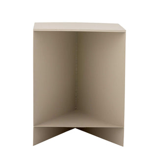 Bijzettafel metaal nature Tasha 35cm van Bloomingville, aan de achterzijde met afwerking zichtbaar