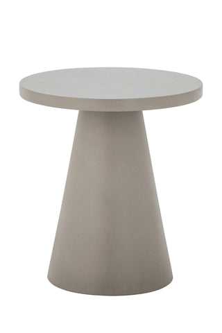 Bijzettafel vezelcement grijs Ray 45cm van Bloomingville, duidelijk als hoofdfoto afgebeeld