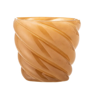 Bloempot glas geel Callo 17cm van Bloomingville, duidelijk als hoofdfoto afgebeeld