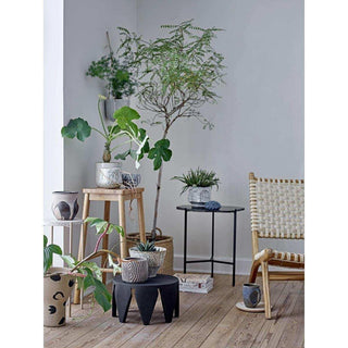 Blumentopf Hena grau 12cm - Het Adres