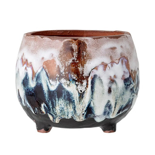 Bloempot terracotta bruin Bjanka 14cm van Bloomingville, duidelijk als hoofdfoto afgebeeld