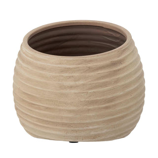 Bloempot terracotta bruin Cimmy van Bloomingville, duidelijk als hoofdfoto afgebeeld