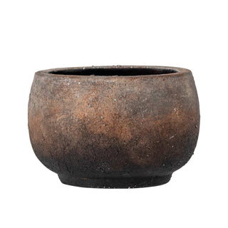 Bloempot terracotta bruin Thira 15cm van Bloomingville, duidelijk als hoofdfoto afgebeeld