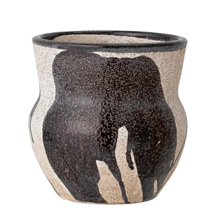 Bloempot terracotta zwart Nala 14cm van Bloomingville, duidelijk als hoofdfoto afgebeeld