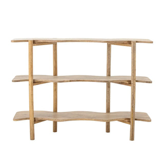 Boekenkast mangohout nature Rivoli 110cm van Bloomingville, vanuit een aanvullend productaanzicht