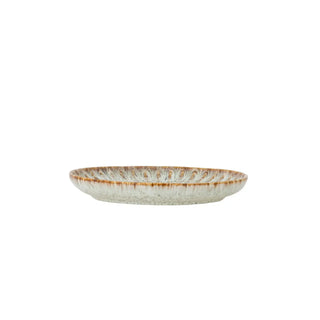Bord aardewerk beige/naturel Fleur 17cm van Bloomingville, vanuit een aanvullend productaanzicht