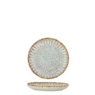 Bord aardewerk beige/naturel Fleur 17cm van Bloomingville, duidelijk als hoofdfoto afgebeeld