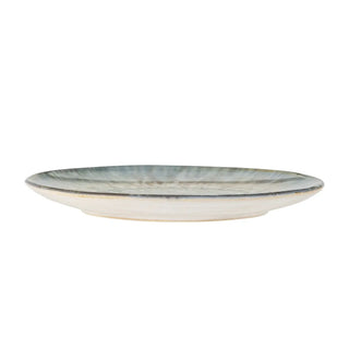 Bord aardewerk blauw Calen 18cm van Bloomingville, vanuit een aanvullend productaanzicht