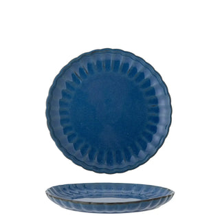 Bord aardewerk blauw Latina 20cm van Bloomingville, duidelijk als hoofdfoto afgebeeld