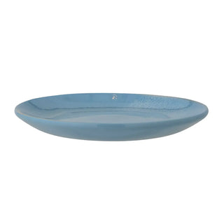 Bord aardewerk blauw Safie 15cm van Bloomingville, aan de achterzijde met afwerking zichtbaar