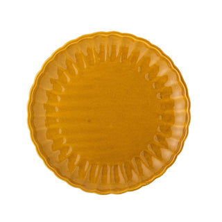 Bord aardewerk geel Latina 20cm van Bloomingville, vanuit een aanvullend productaanzicht
