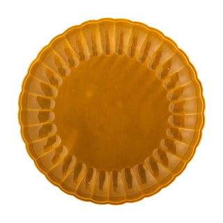 Bord aardewerk geel Latina 27cm van Bloomingville, vanuit een aanvullend productaanzicht