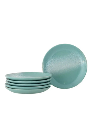 Bord aardewerk groen Safie 15cm - 6 stuks van Bloomingville, duidelijk als hoofdfoto afgebeeld