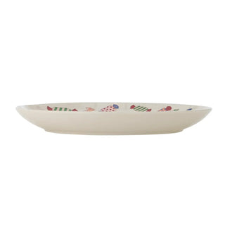Bord aardewerk multi Caramella 30cm van Bloomingville, vanuit een aanvullend productaanzicht