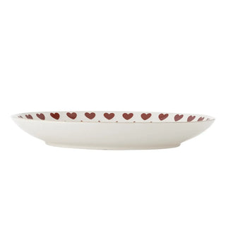 Bord aardewerk multi jolly 26cm van Bloomingville, van bovenaf met vorm en indeling zichtbaar